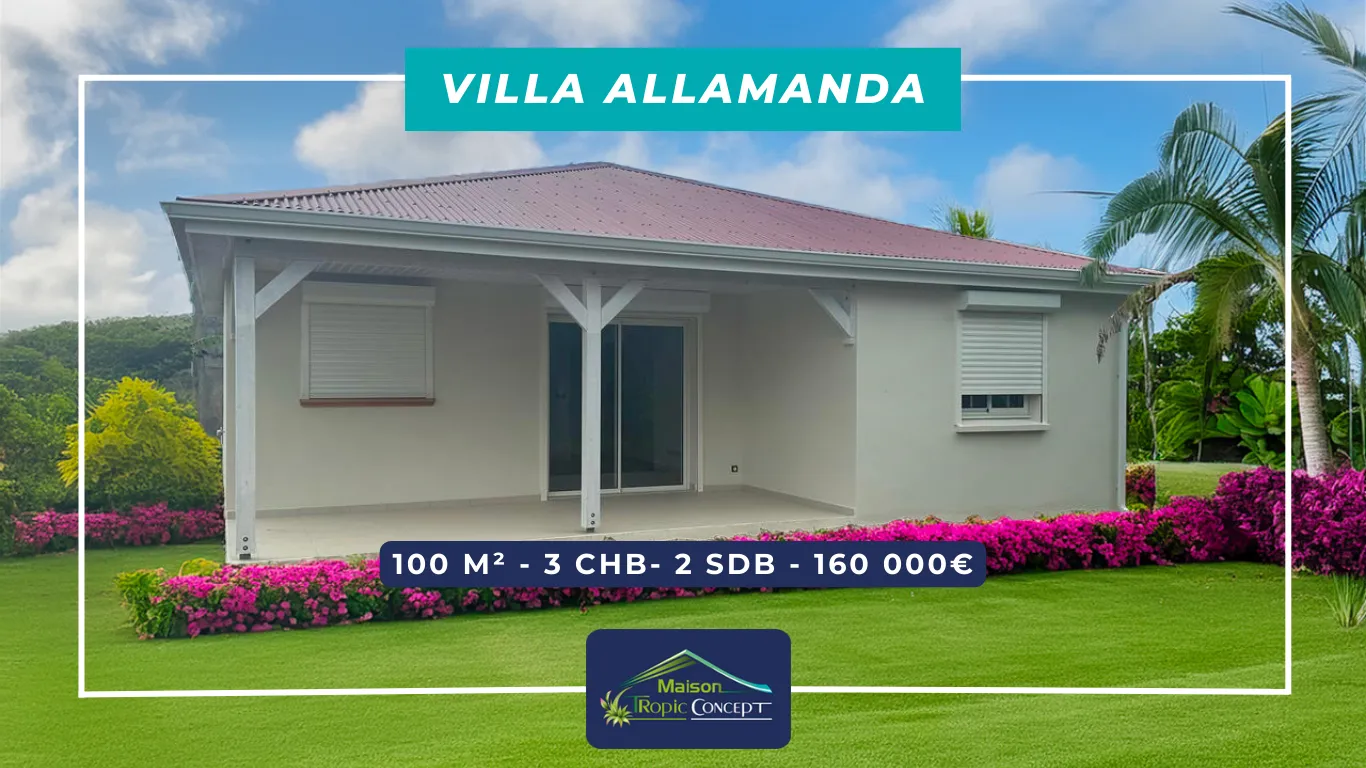 Villa Allamanda - Réalisation GLG Maison Tropic